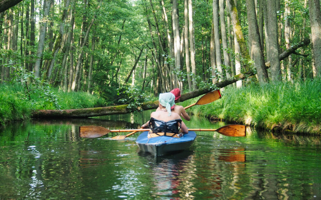 Kajak auf der Schwaanhavel